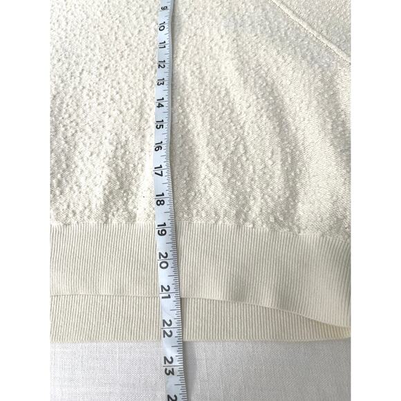 Free People Sweater Terry Cloth Popcorn Knit Long Sleeve Crewneck Pullover S - Picture 7 of 7